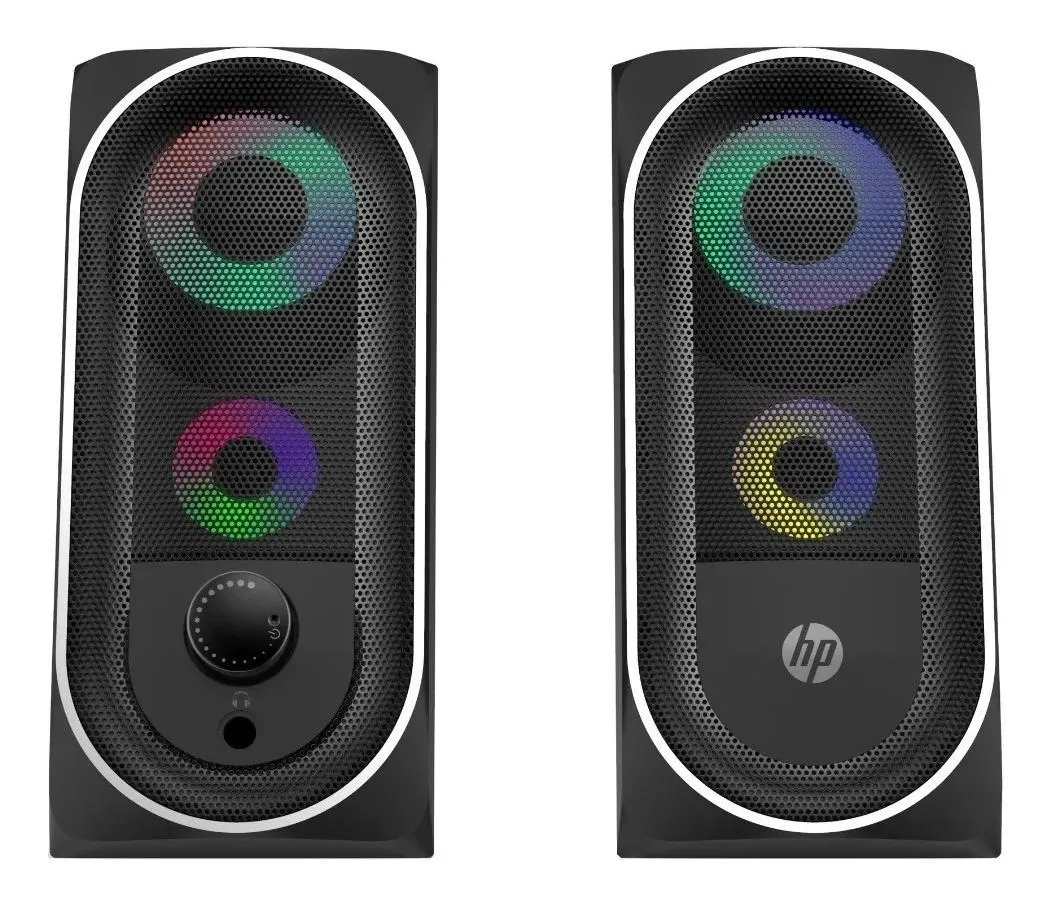 PARLANTE HP DHE-6001 USB 6W ESTÉREO CON ILUMINACIÓN RGB - 4