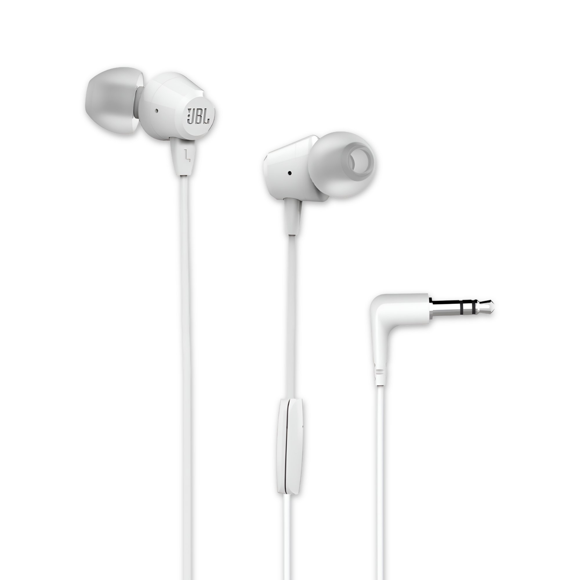 AUDÍFONOS JBL IN EAR MANOS LIBRES C50HI HARMAN BASS BLANCO - 1