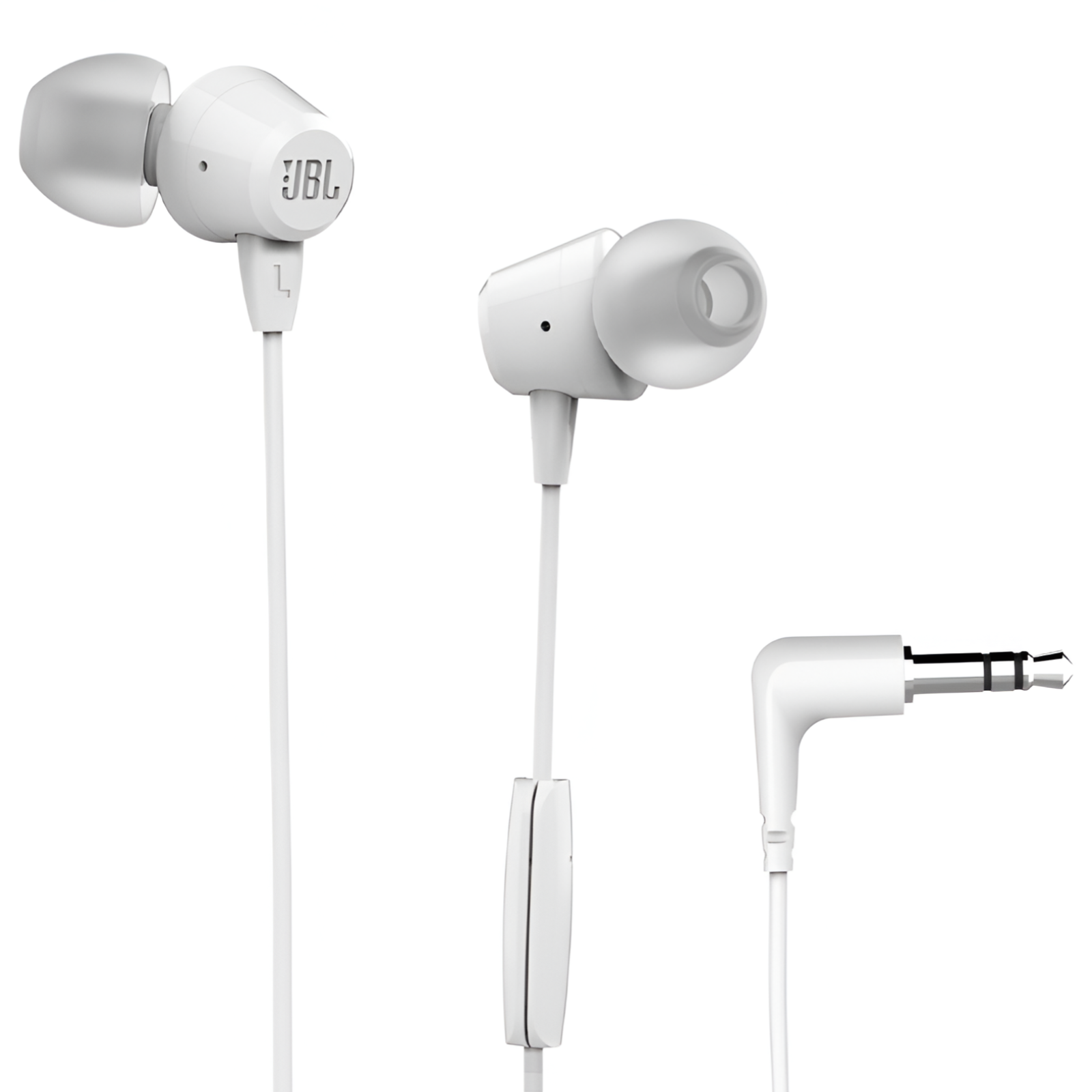 AUDÍFONOS JBL IN EAR MANOS LIBRES C50HI HARMAN BASS BLANCO - 6