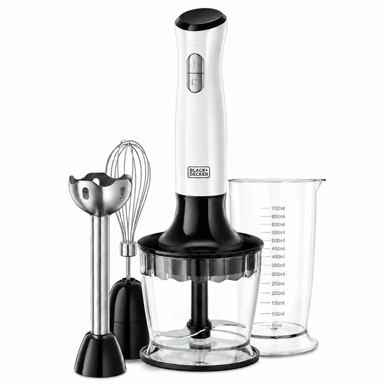 BATIDORA DE INMERSION 3 EN 1 BLACK + DECKER 700W HB24710-CL - 2