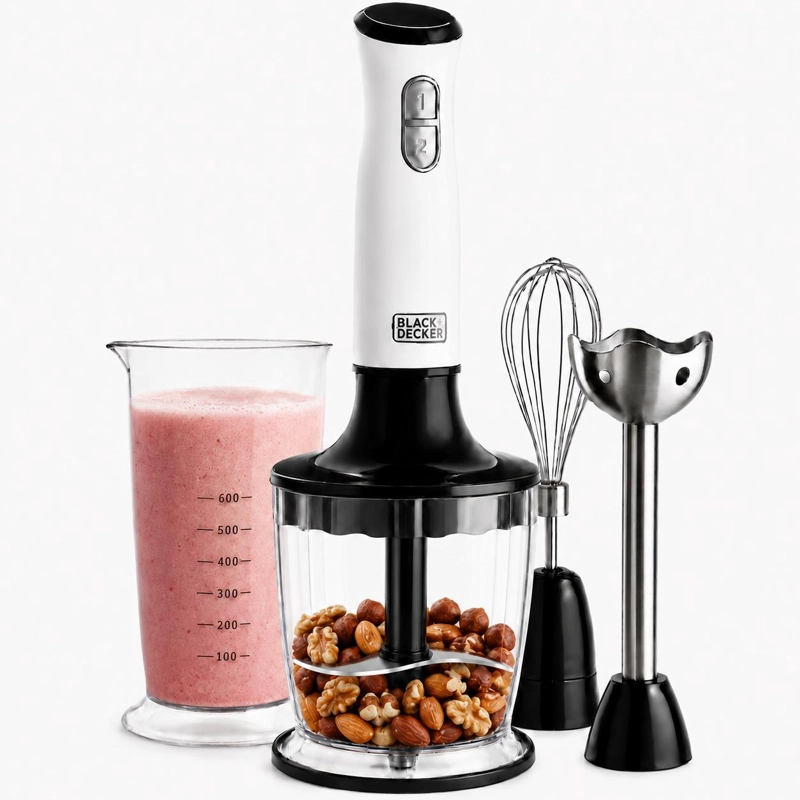 BATIDORA DE INMERSION 3 EN 1 BLACK + DECKER 700W HB24710-CL - 6