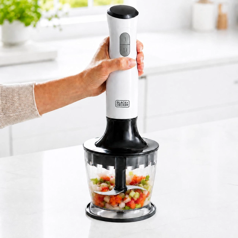 BATIDORA DE INMERSION 3 EN 1 BLACK + DECKER 700W HB24710-CL - 9