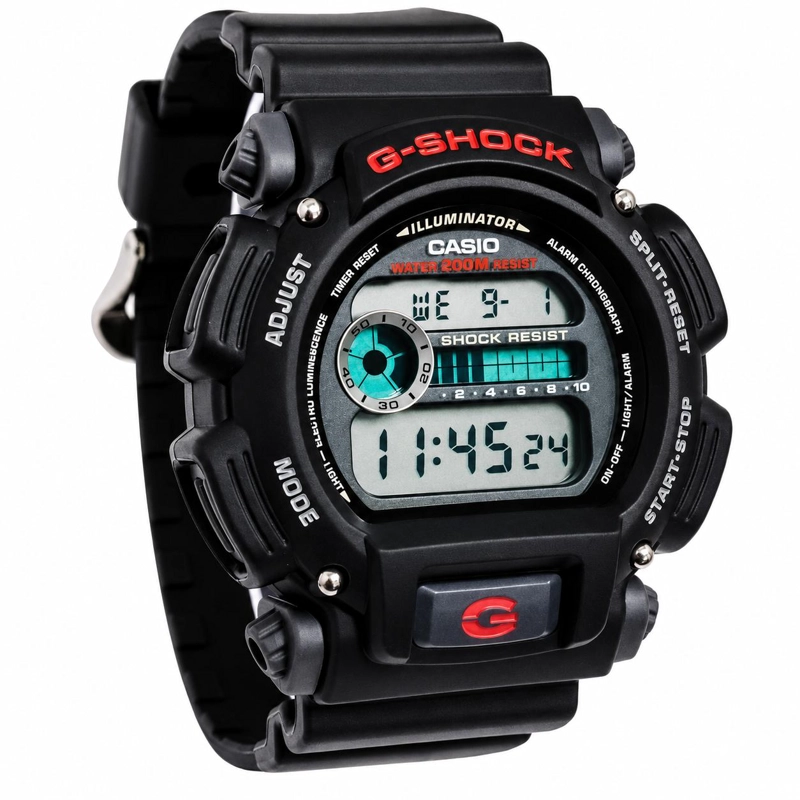 RELOJ G-SHOCK HOMBRE DEPORTES EXTREMOS DW-9052-1VDR - 1