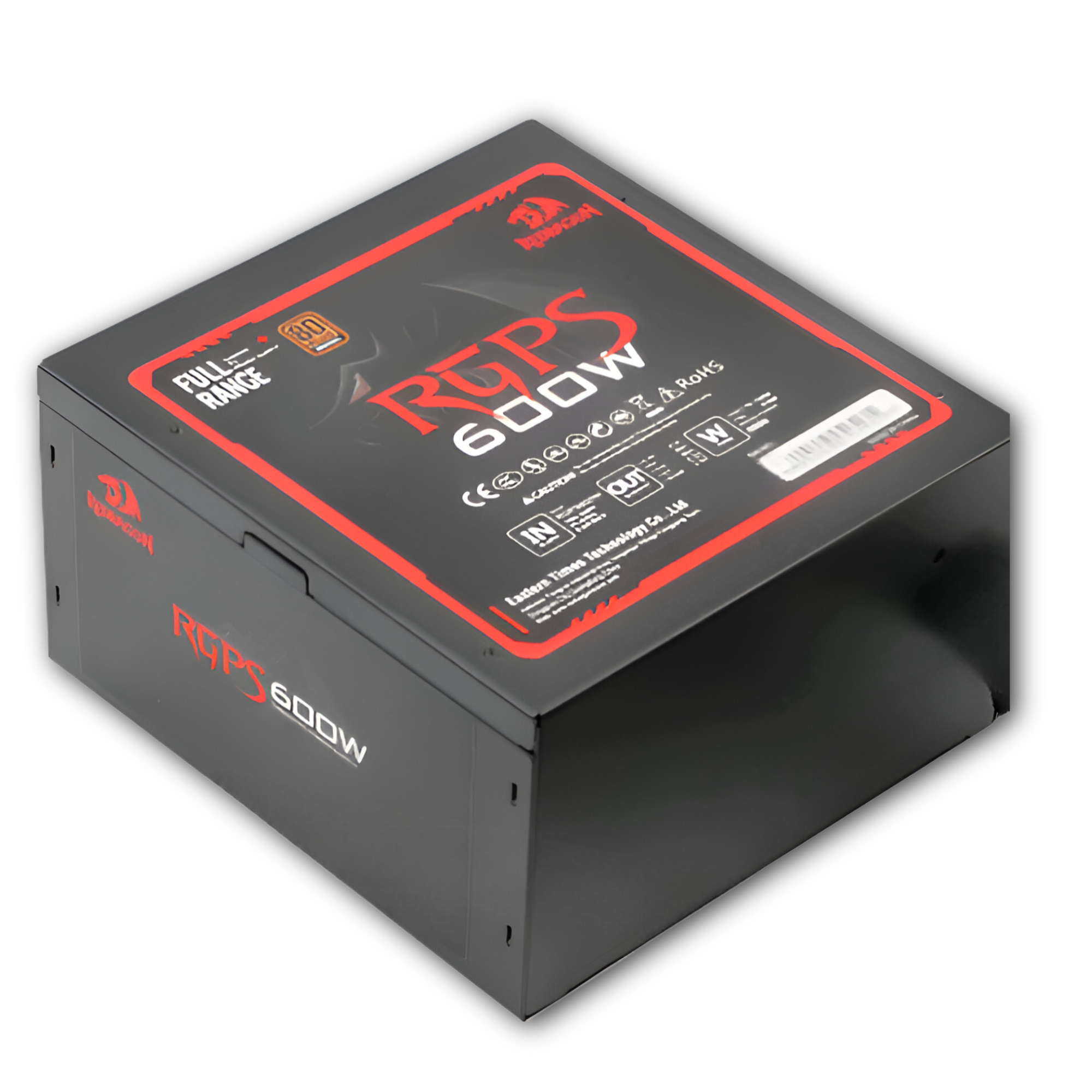 FUENTE DE PODER GAMER REDRAGON 600W 80 PLUS ULTRA ESTABLE - 4