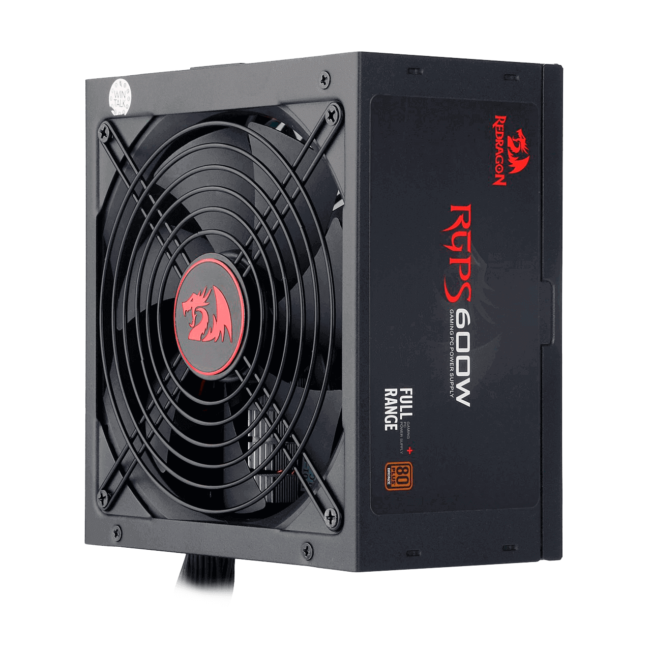 FUENTE DE PODER GAMER REDRAGON 600W 80 PLUS ULTRA ESTABLE - 5