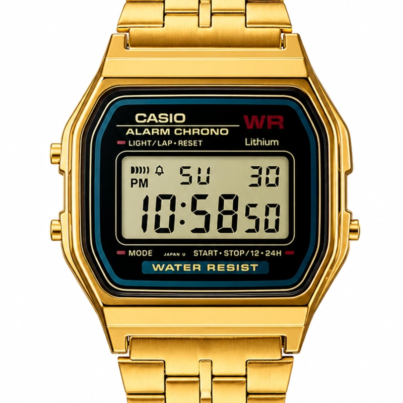 RELOJ CASIO MUJER AUTOMATICO A159WGEA1DF - 1