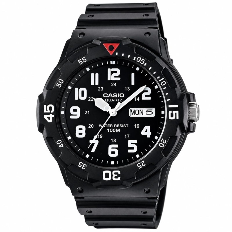 RELOJ CASIO HOMBRE BLACK MRW200H1BVDF - 3