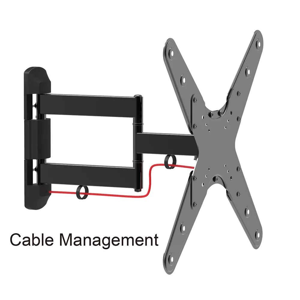 SOPORTE TV CON BRAZO REFORZADO DE ACERO 26' A 55' UNIVERSAL - 4