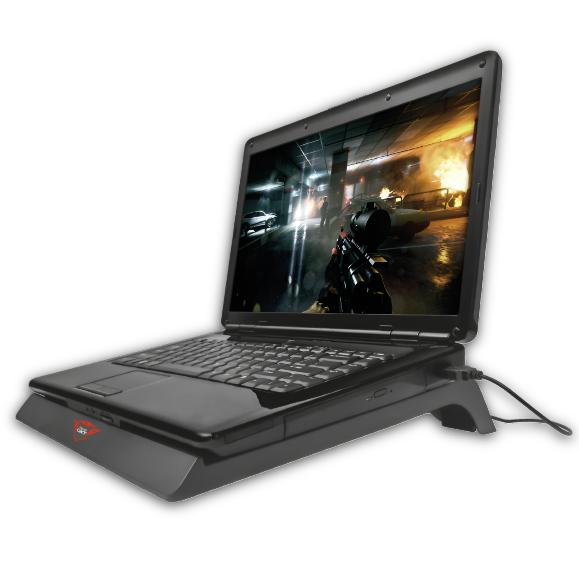 VENTILADOR TRUST NOTEBOOK GAMER KUZO GXT 220 ILUMINADO - 2