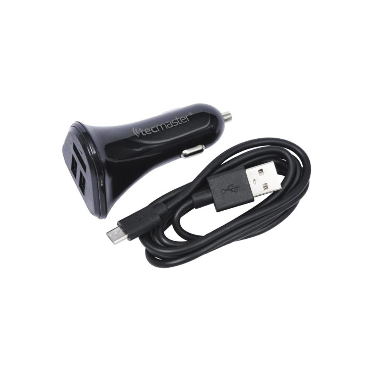 CARGADOR USB PARA AUTO TECMASTER DE 3A CON CARGA RAPIDA 200508 - 2