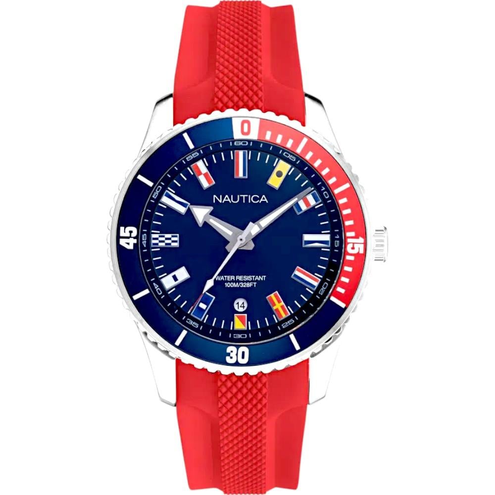 RELOJ NAUTICA HOMBRE CUARZO NAPPBS038 DELUXE EDITION DOBLE CORREA - 1