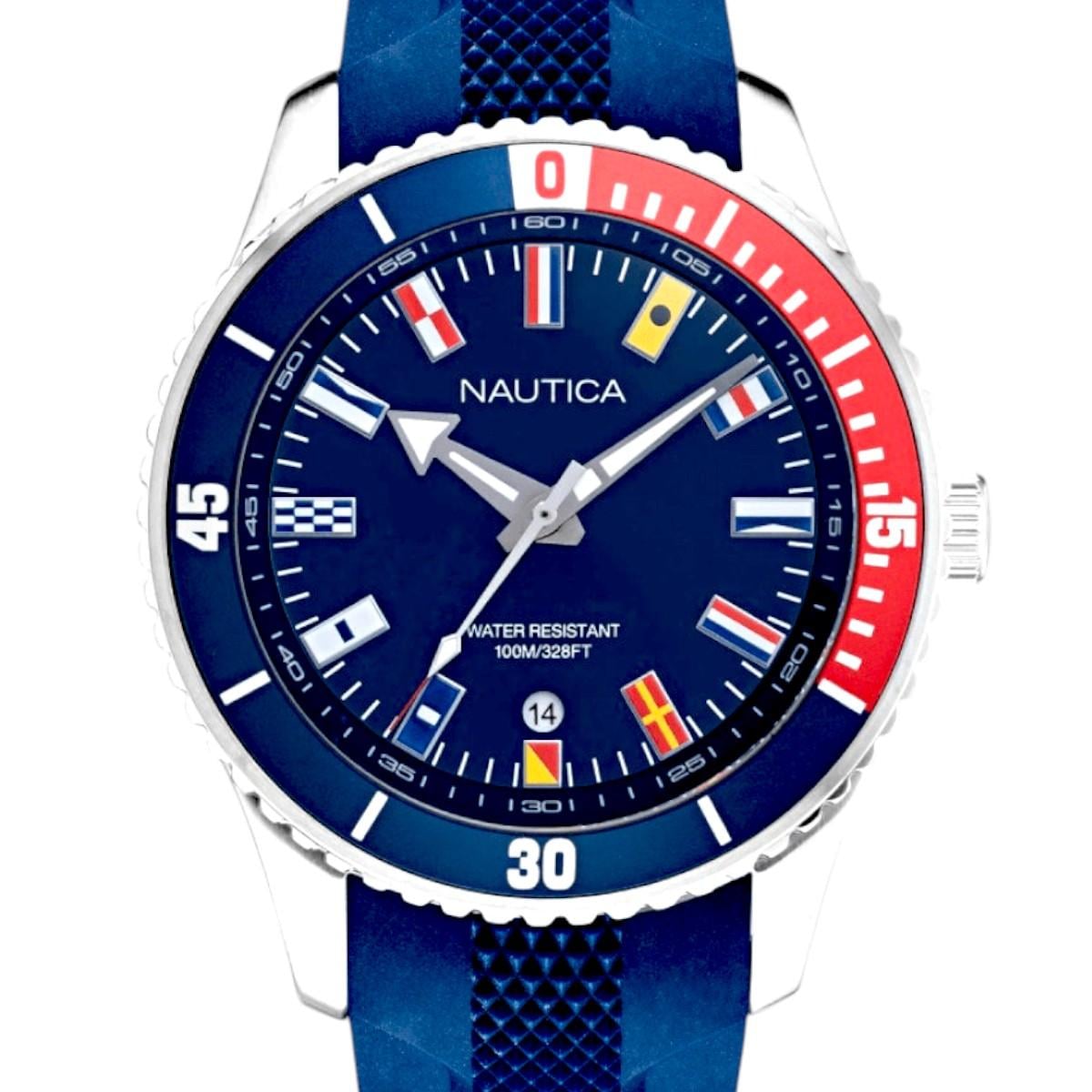 RELOJ NAUTICA HOMBRE CUARZO NAPPBS038 DELUXE EDITION DOBLE CORREA - 4