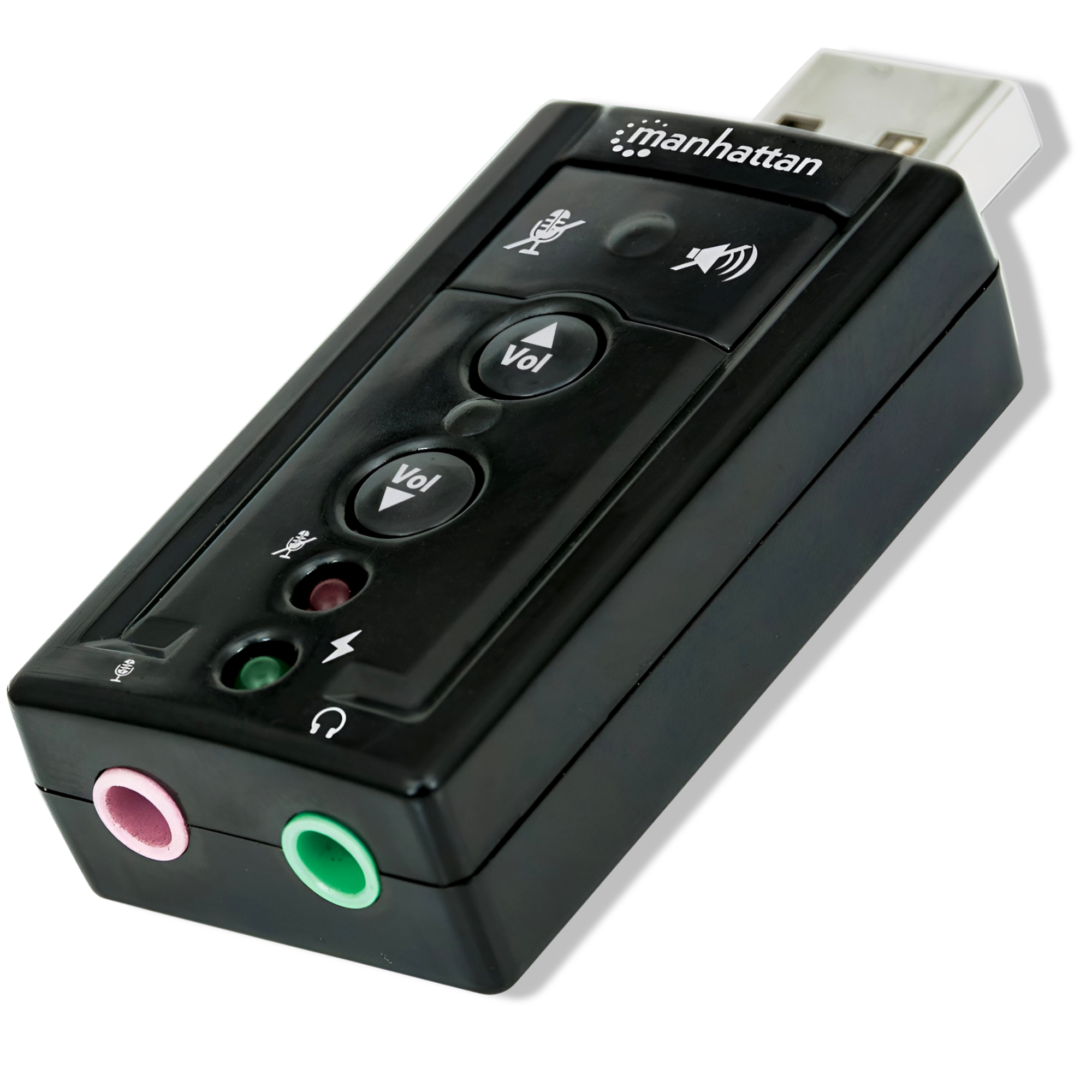 TARJETA DE SONIDO MANHATTAN 152341 USB AUDIO 7.1 HD - 7