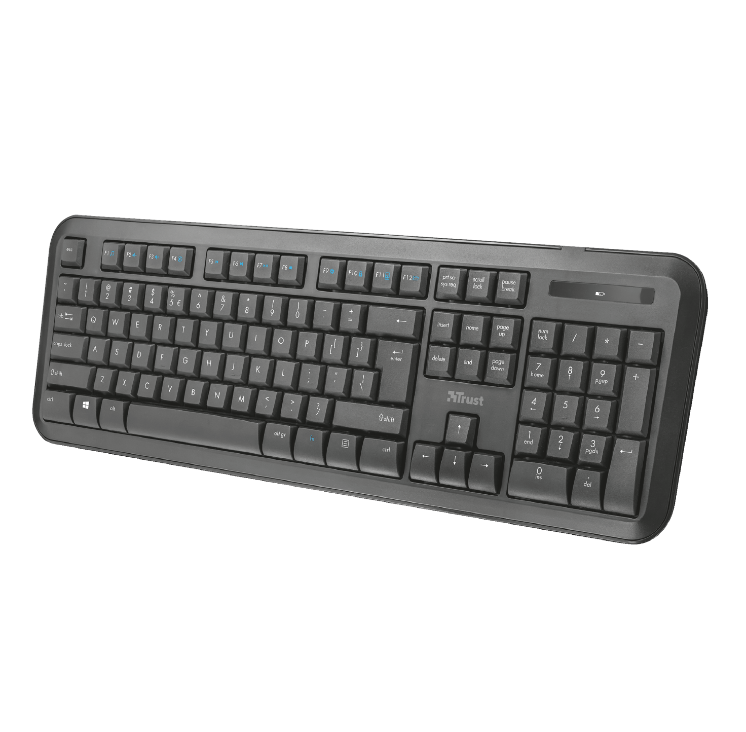 KIT MOUSE Y TECLADO INALAMBRICO TRUST NOVA MULTIUSOS 2.4 GHZ - 4