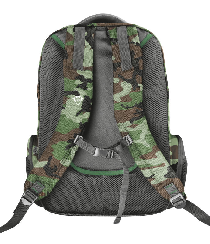 MOCHILA GAMER TRUST GXT 1250C XL KAMO MILITARY REFORZADA 23868 - 3