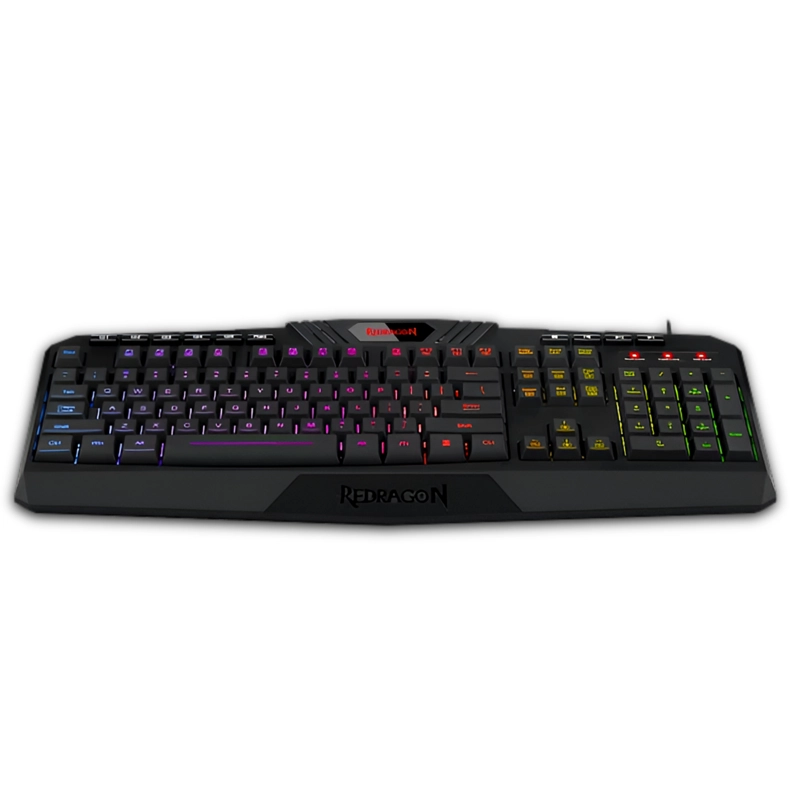 TECLADO GAMER UNIVERSAL REDRAGON K503A-RGB-SP HARPE PRO ANTI-GHOSTING FULL RGB - 2