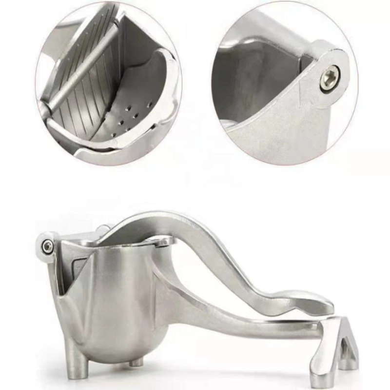 EXPRIMIDOR MANUAL METALICO PARA FRUTAS MULTIUSO - 9