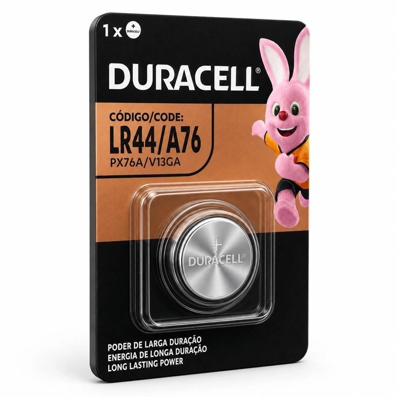 PILA DURACELL ESPECIAL ALCALINA LR44/ A76/ PX76A/ V13GA 1.5V - 2