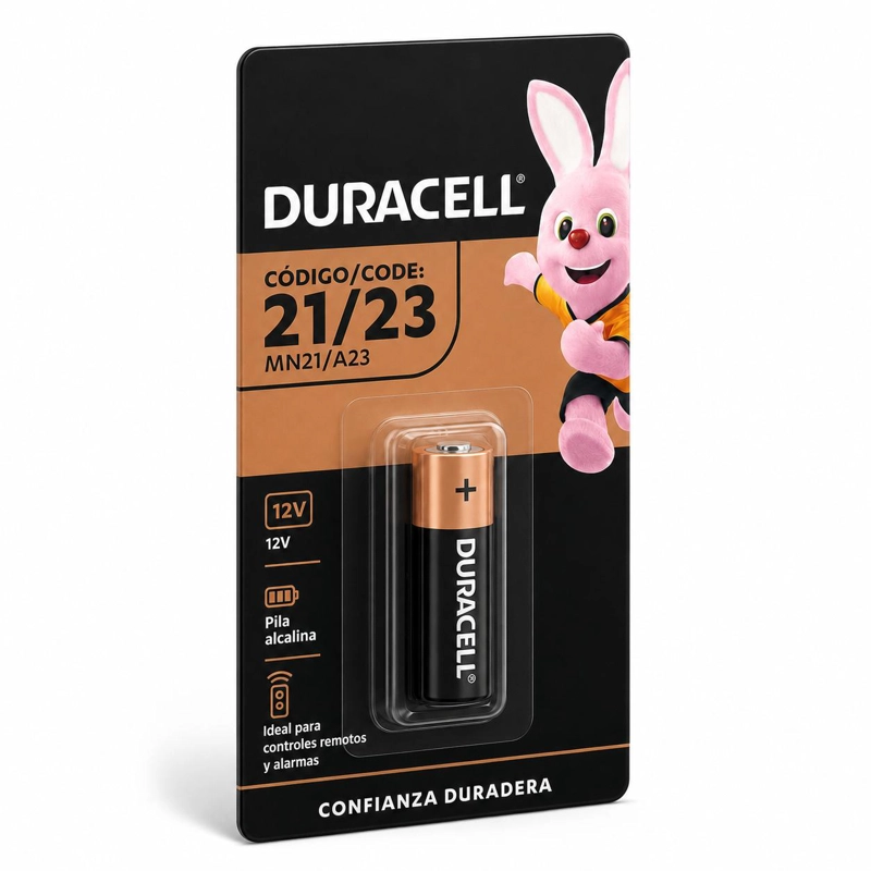 PILA DURACELL ESPECIAL  23 / 21 / MN21 / A23 DURALOCK 12V - 2
