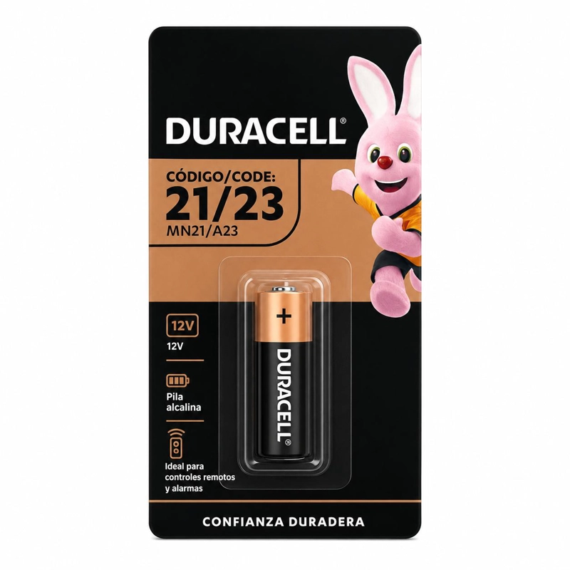 PILA DURACELL ESPECIAL  23 / 21 / MN21 / A23 DURALOCK 12V - 3