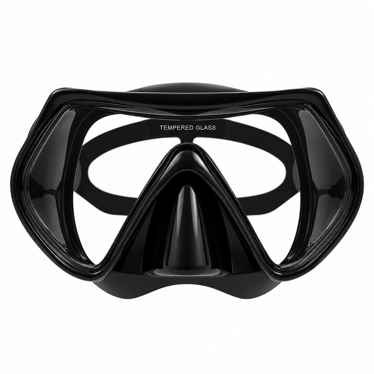 MASCARA DE BUCEO DBLUE ANTI FUGAS DE VIDRIO TEMPLADO CON SNORKEL - 3