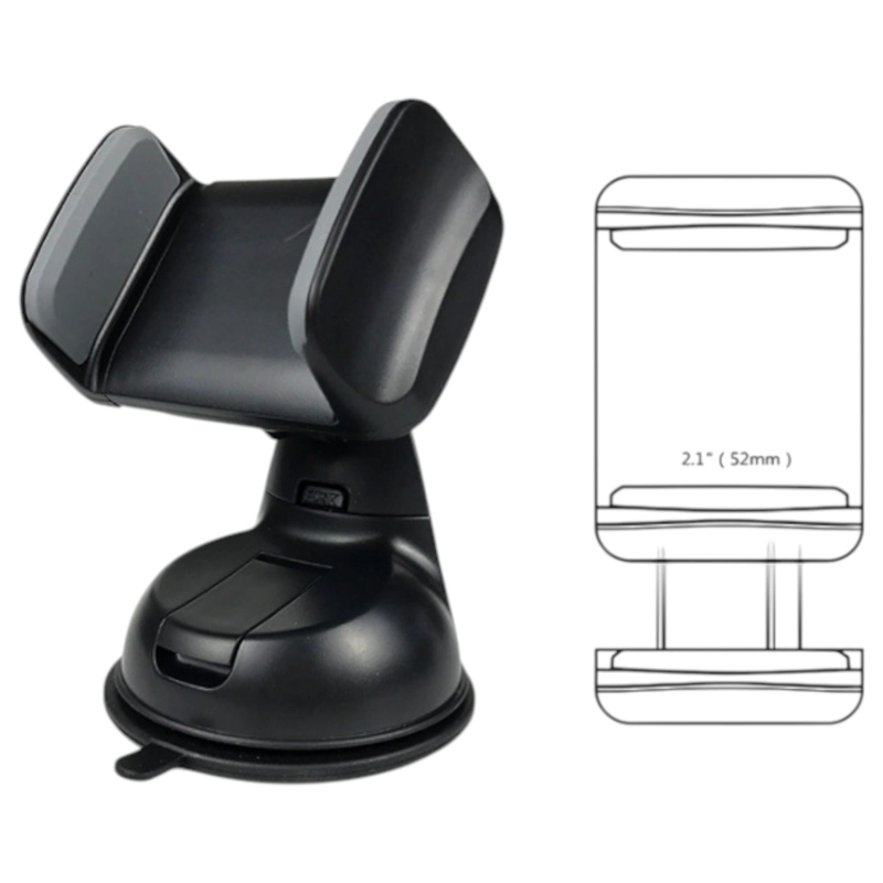 SOPORTE DE AUTO TECMASTER PH50 PRO PARA TABLERO Y PARABRISAS - 5