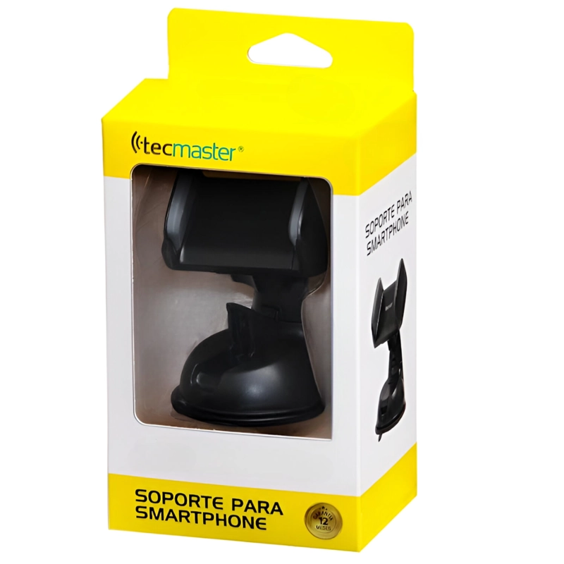 SOPORTE DE AUTO TECMASTER PH50 PRO PARA TABLERO Y PARABRISAS - 9