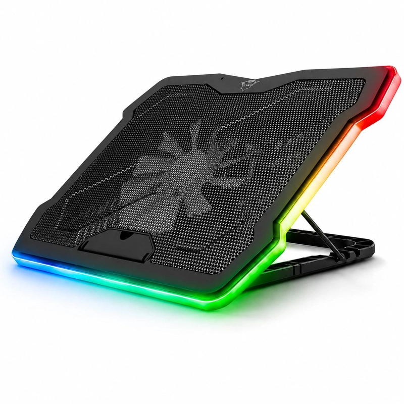 TRUST VENTILADOR PARA NOTEBOOK TRUST GXT AURA RGB 17.3” AJUSTABLE