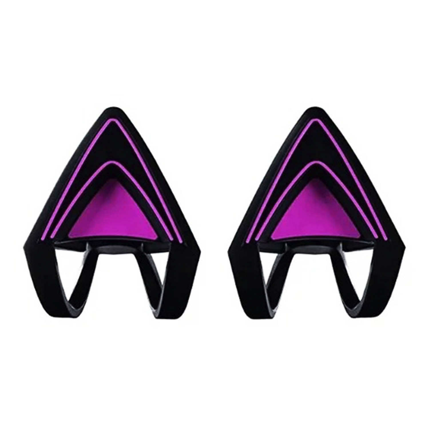 OREJAS KITTY RAZER RC21-01140100-W3M1 PARA AUDIFONOS KRAKEN NEON PURPLE - 2