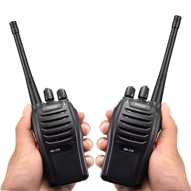 KIT DE 2 RADIO TRANSMISORES PHILCO WALKIE TALKIE 16KM MD-216 - 2