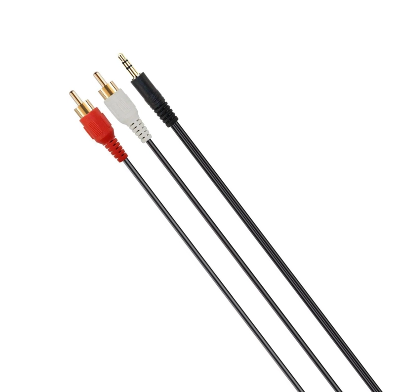 CABLE DE AUDIO ULINK (2X1) JACK 3.5MM A RCA 3 MT DELUXE LINE - 4