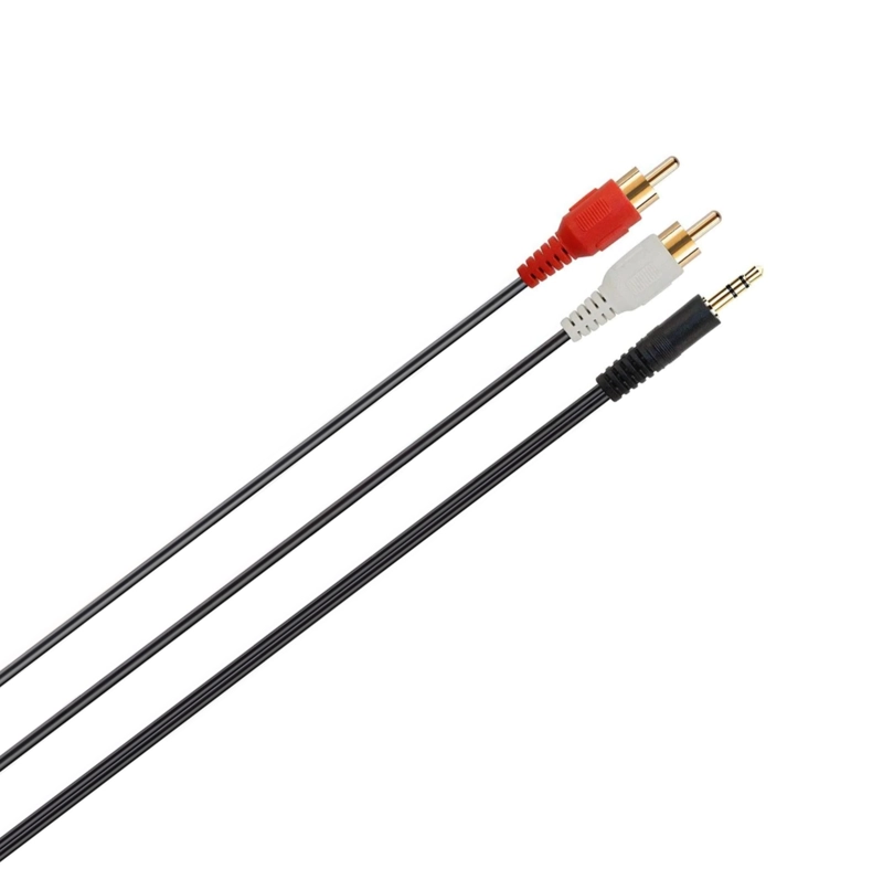 CABLE DE AUDIO ULINK (2X1) JACK 3.5MM A RCA 3 MT DELUXE LINE - 5