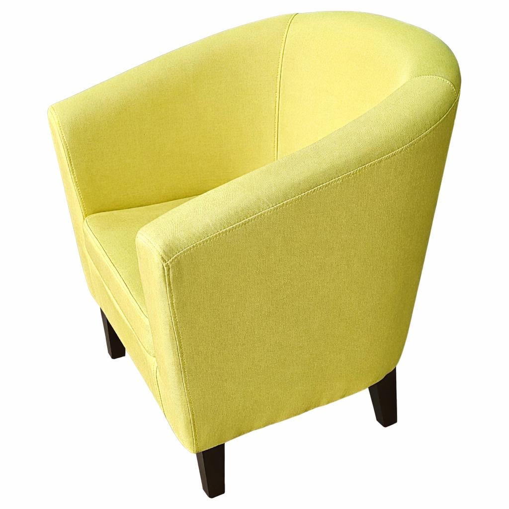 POLTRONA OEM DELUXE 1 CUERPO MOSTAZA MODERNA DESCANSO INDIVIDUAL - 1