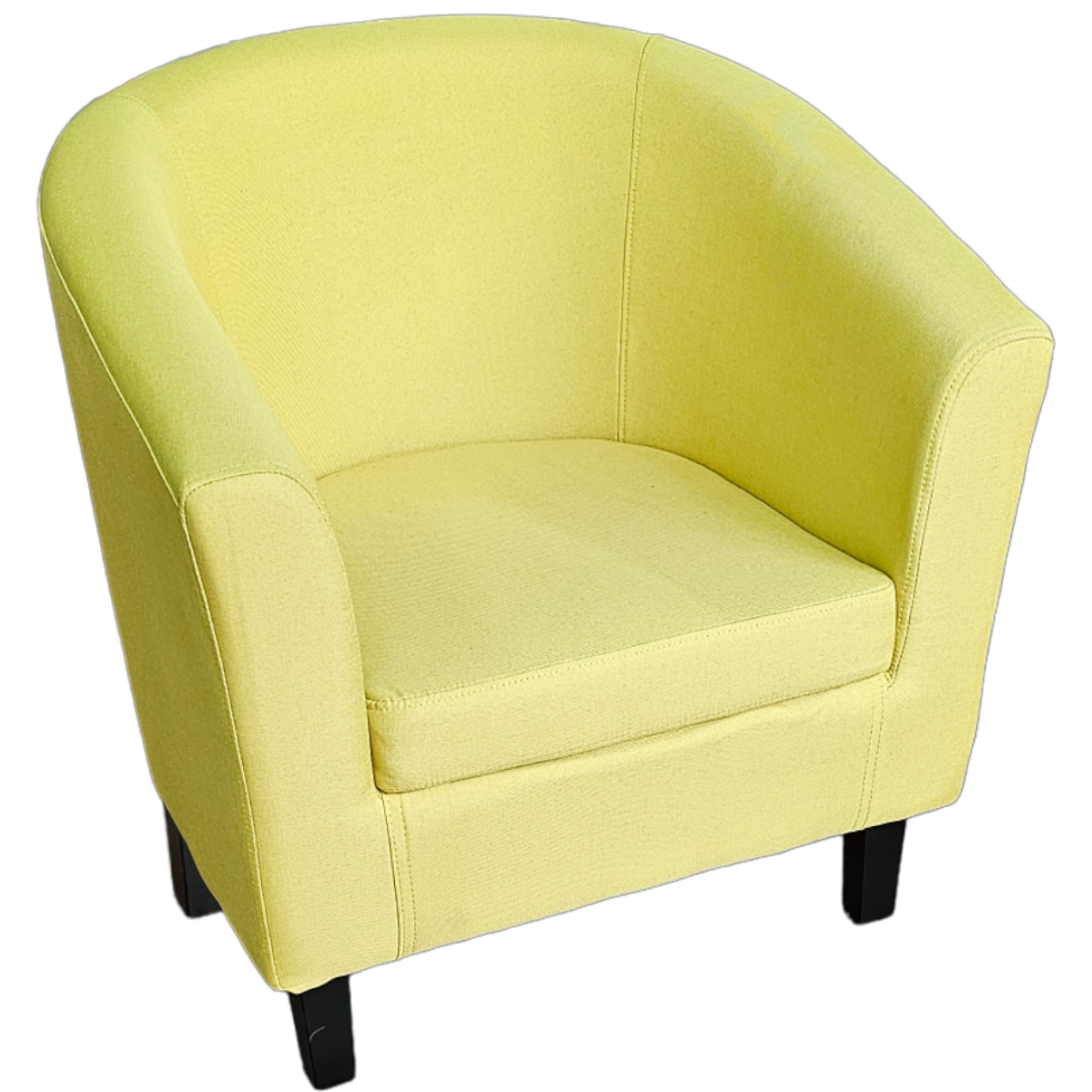 POLTRONA OEM DELUXE 1 CUERPO MOSTAZA MODERNA DESCANSO INDIVIDUAL - 2