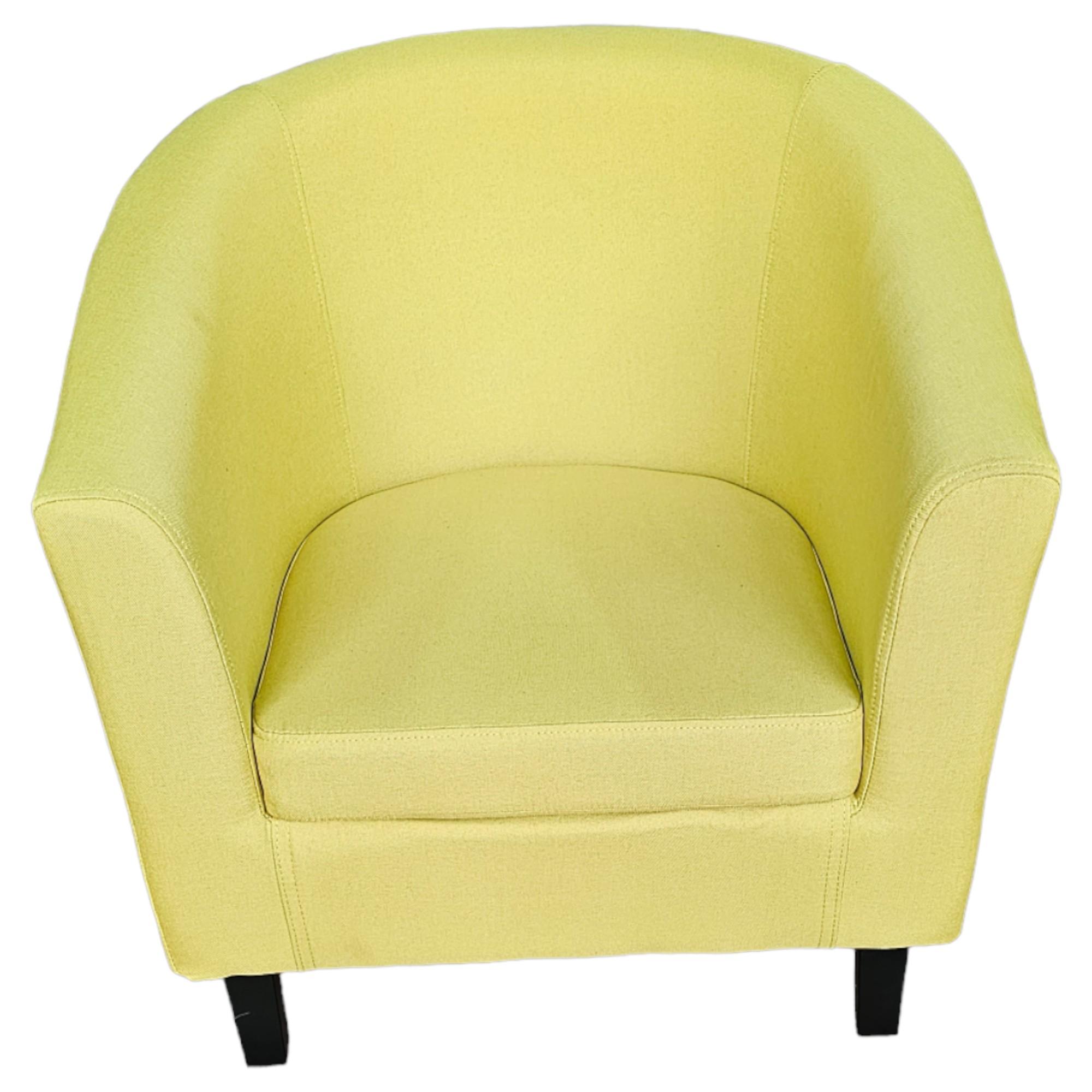POLTRONA OEM DELUXE 1 CUERPO MOSTAZA MODERNA DESCANSO INDIVIDUAL - 3
