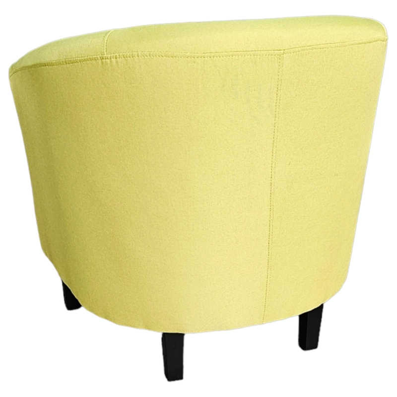 POLTRONA OEM DELUXE 1 CUERPO MOSTAZA MODERNA DESCANSO INDIVIDUAL - 4