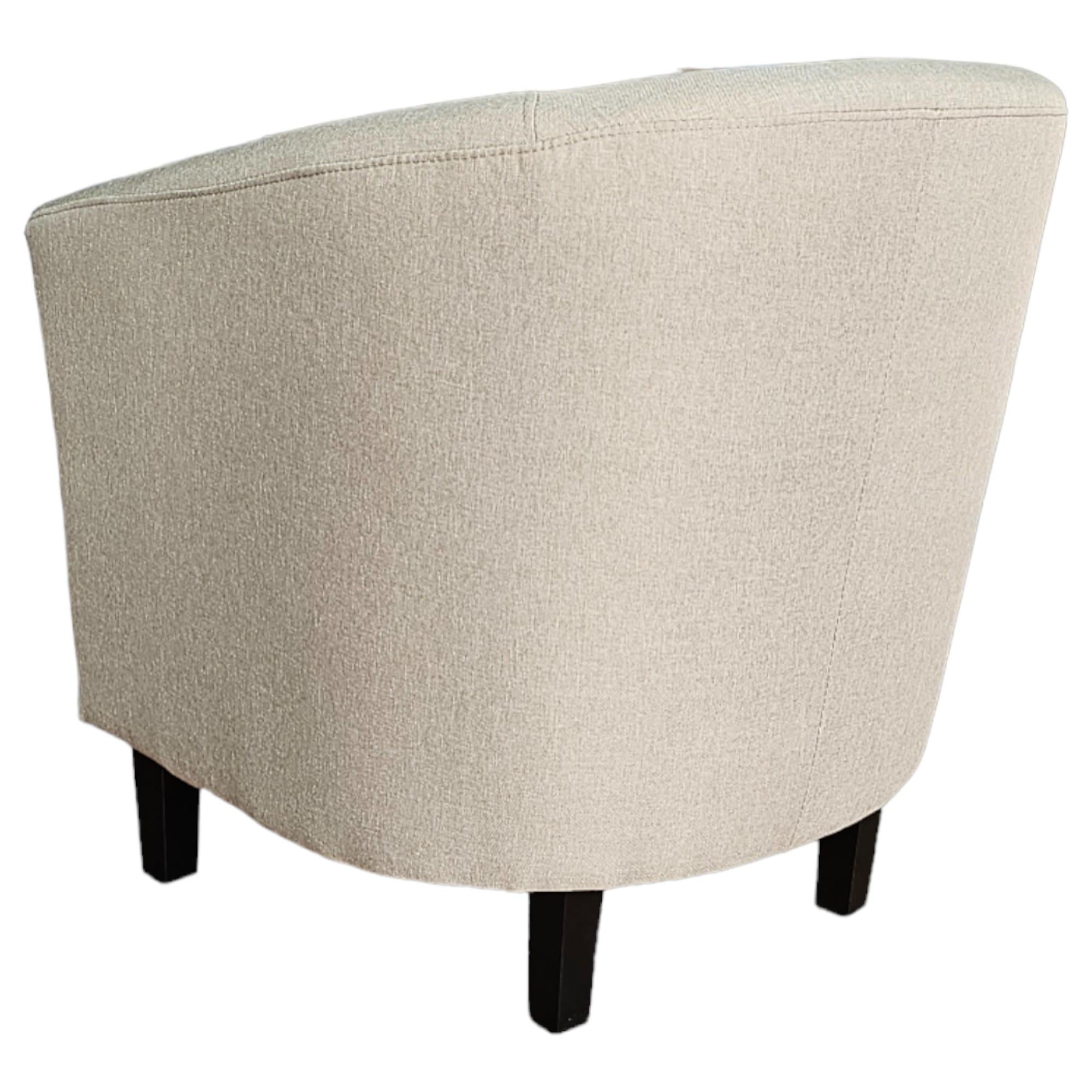 POLTRONA OEM DELUXE 1 CUERPO GRIS MODERNA DESCANSO INDIVIDUAL - 4