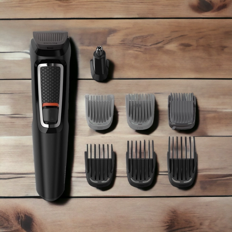 KIT DE CUIDADO PERSONAL PHILIPS BARBA Y CABELLO MG3731 - 8