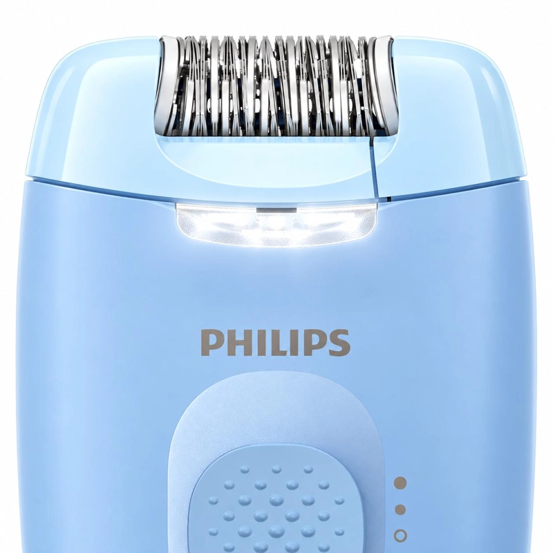 DEPILADORA PHILIPS SERIE 4000 BRE247 ALAMBRICA CON LUZ LED - 2