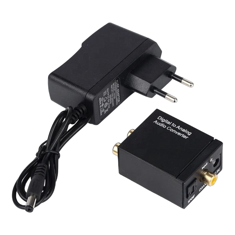 CONVERSOR ULINK DE AUDIO ÓPTICO DIGITAL A RCA / AUX UL-DGRCA - 7
