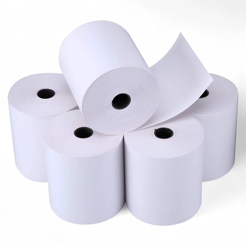 PACK X 10 ROLLOS TÉRMICO OEM 80X80MM PREMIUM QUALITY 59G - 5
