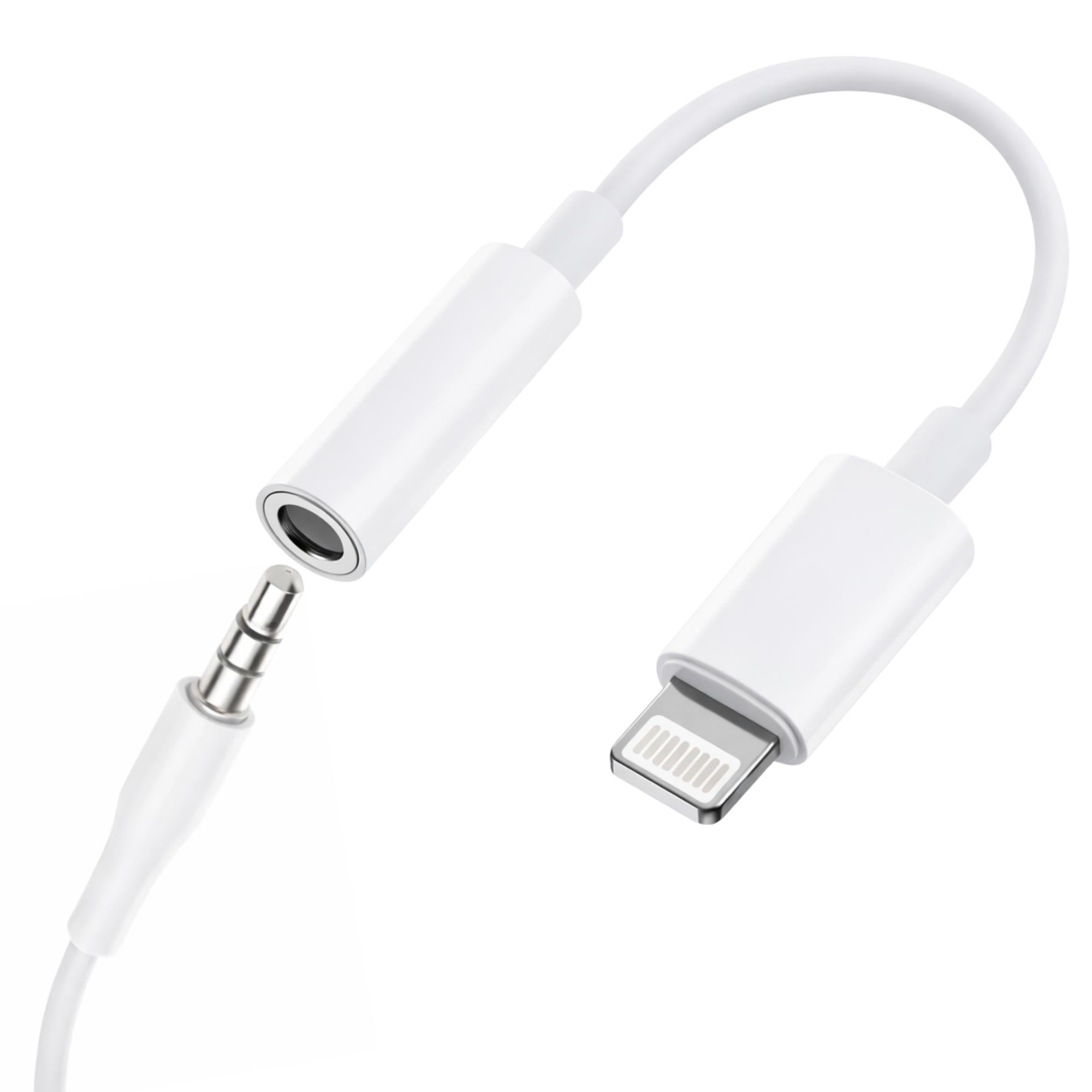 ADAPTADOR DE AUDIFONOS PARA IPHONE LIGHTNING A JACK 3.5MM - 1