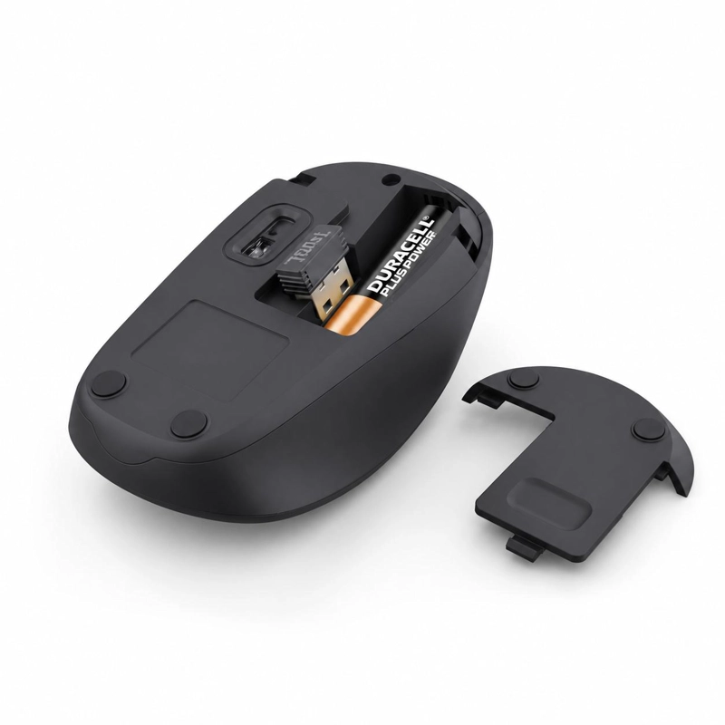 MOUSE INALÁMBRICO TRUST SILENCIOSO YVI ECO FRIENDLY BK 24549 - 4