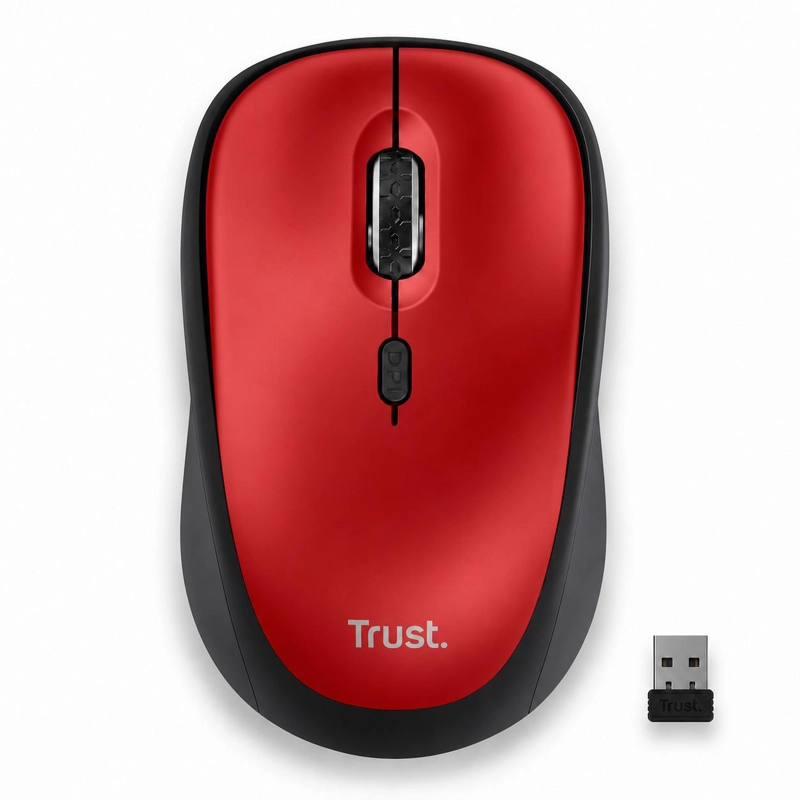 MOUSE INALAMBRICO SILENCIOSO TRUST YVI ECO FRIENDLY RD 24550 - 1