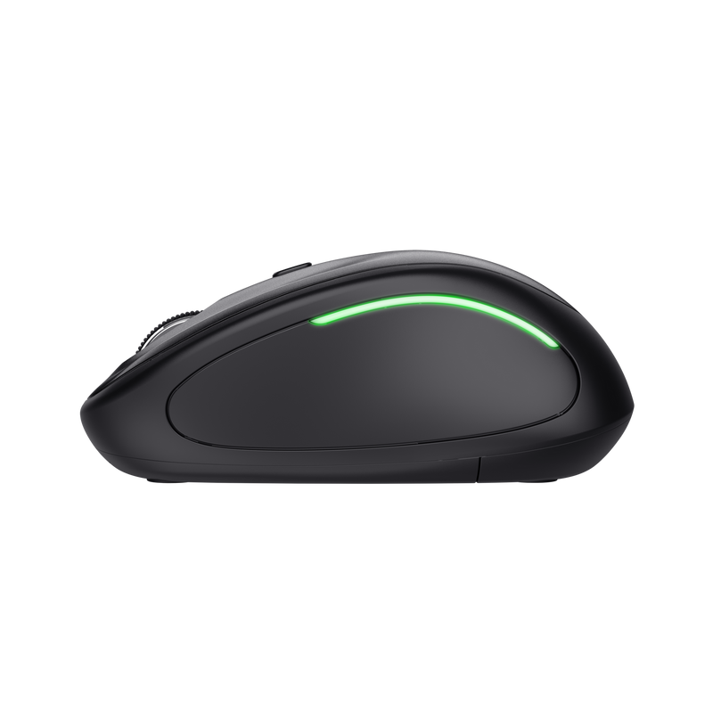 MOUSE INALAMBRICO TRUST YVI FX RETROILUMINADO BLACK 22333-03 - 3