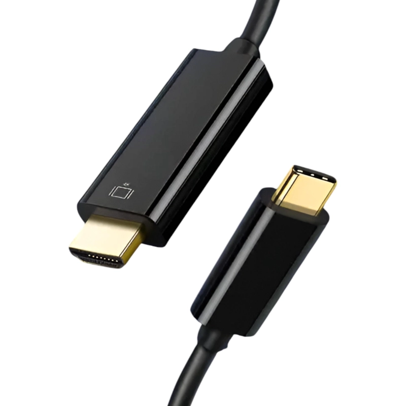 CABLE ALÁMBRICO TECMASTER HDMI TYPE-C 4K UHD 1.8M TM-100539 HIGH SPEED - 2