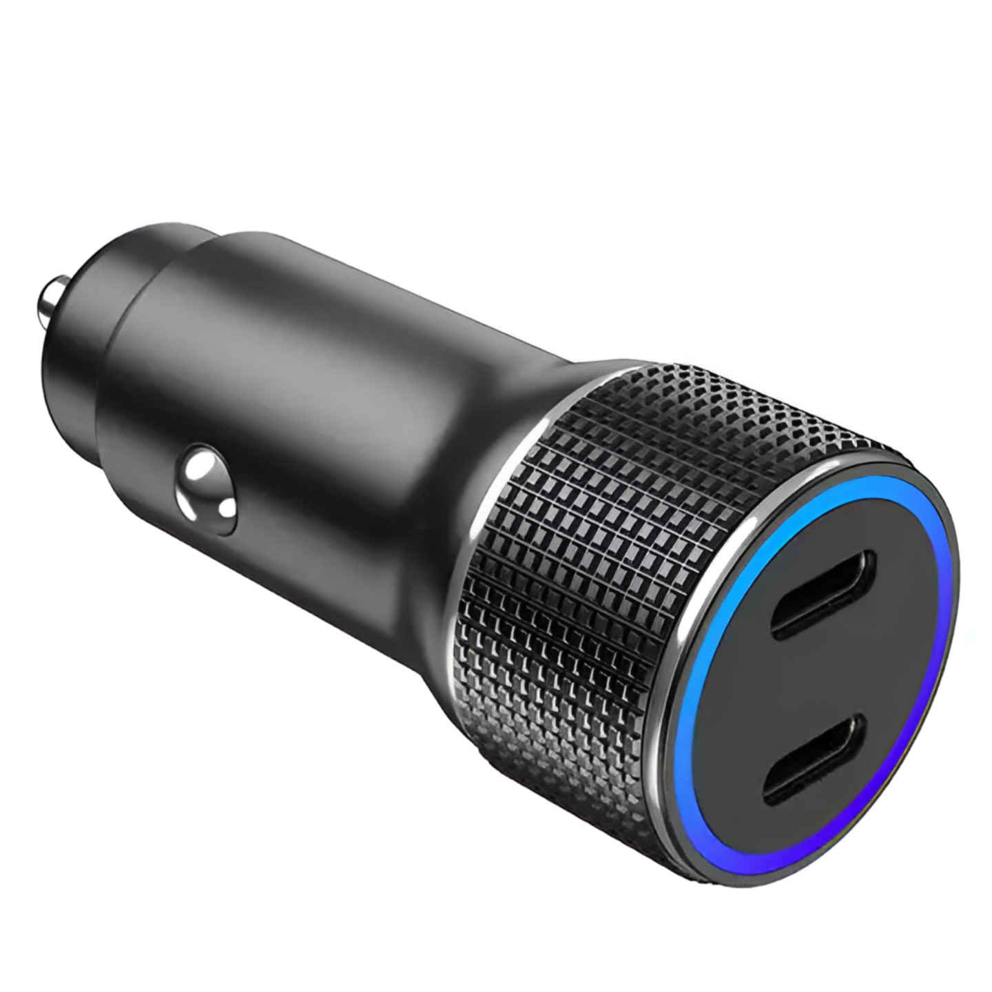 TECMASTER CARGADOR USB-C PARA AUTO DUAL PORT POWER DELIVERY 40W TM-200542