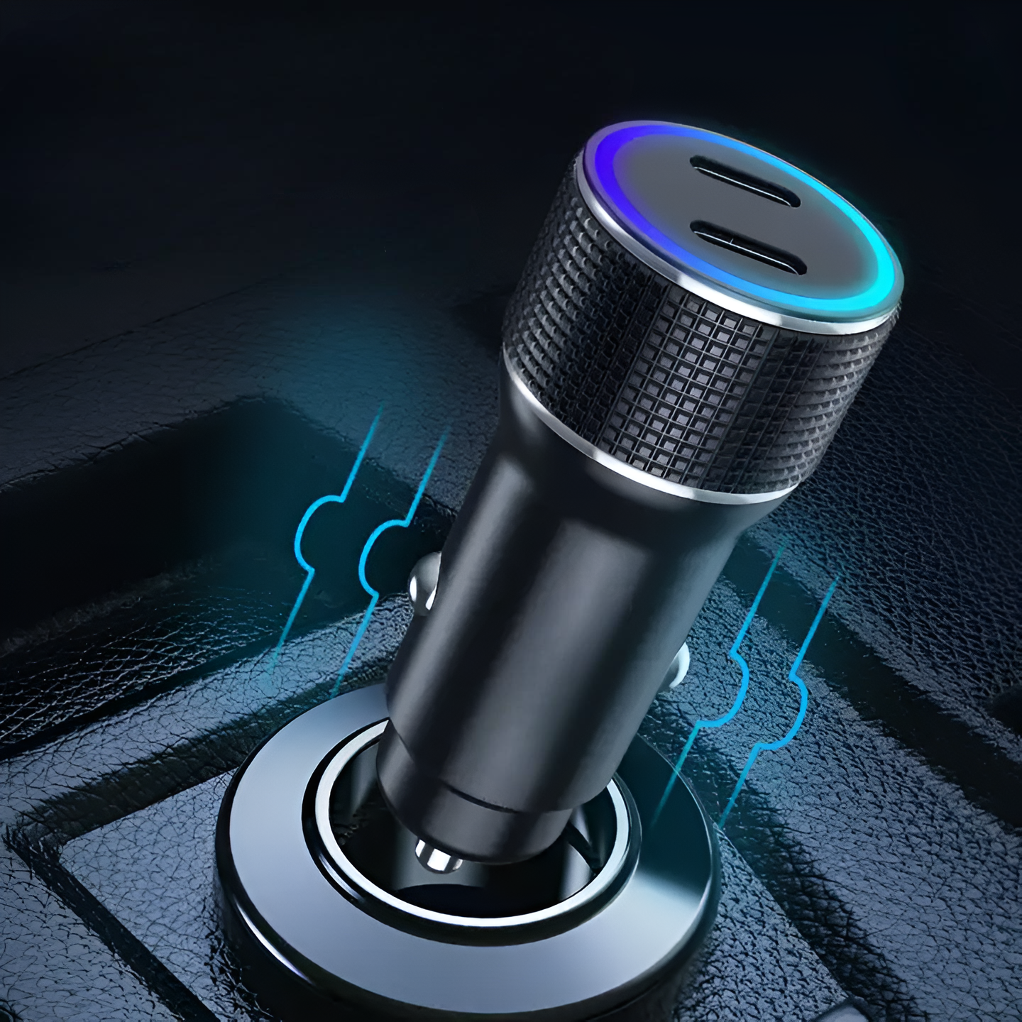 CARGADOR USB-C PARA AUTO DUAL PORT POWER DELIVERY 40W TM-200542 - 4