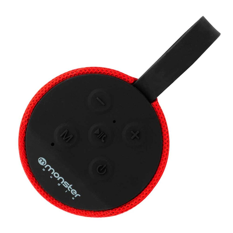 PARLANTE BLUETOOTH MONSTER AUDIO P450 PORTÁTIL WATERPROOF ROJO - 4