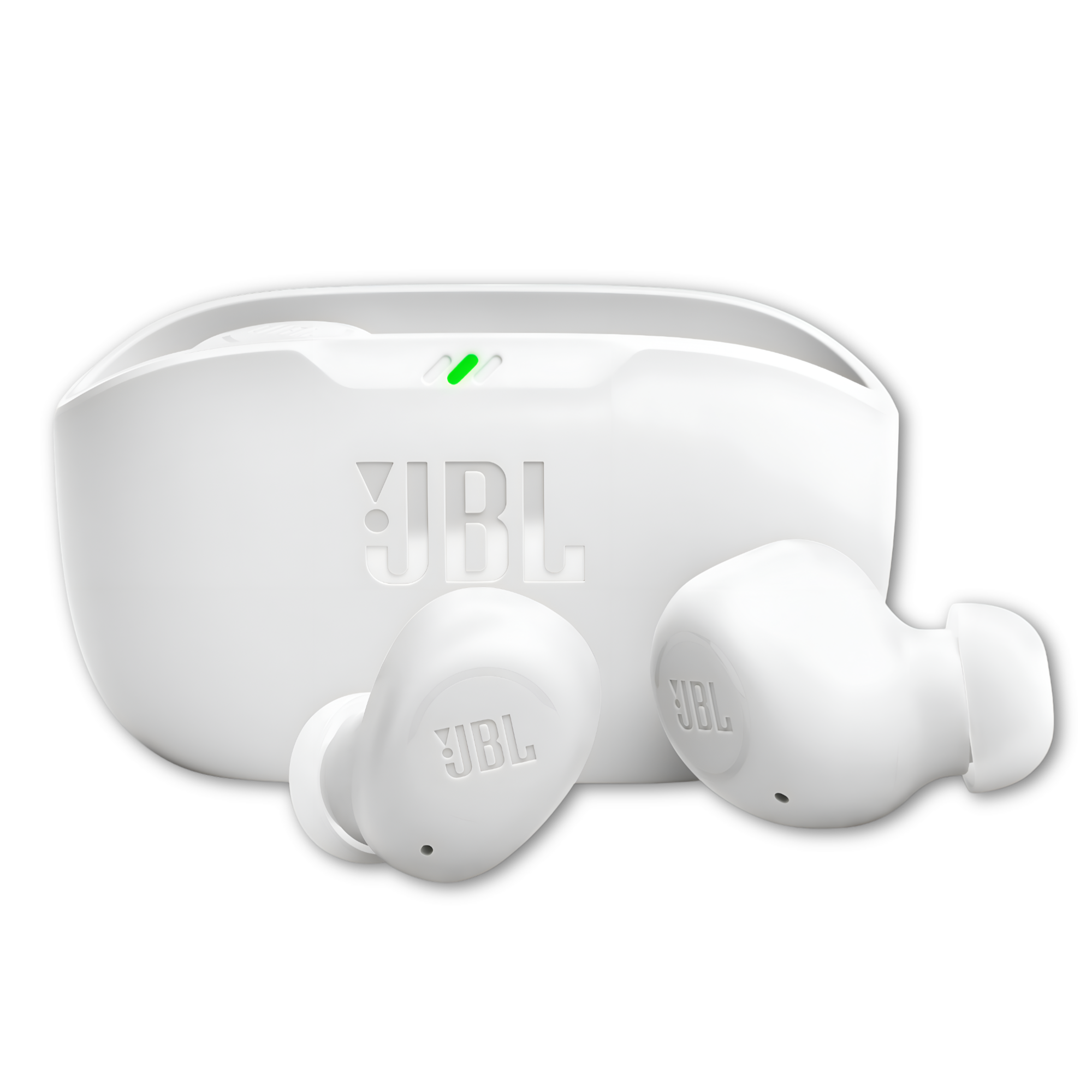 AUDÍFONOS JBL TRUE WIRELESS WAVE BUDS AUTONOMÍA 32H BLUETOOTH BLANCO - 2